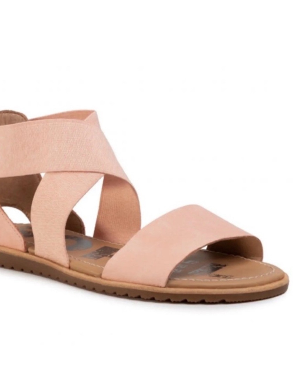 Sorel Ella Pink Tonic Melon Leather Strapy Sandals Sz 7.5 Minimalist NL3535-875 - Picture 2 of 9